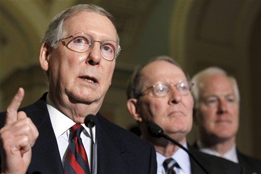 Senate GOP to Dems: We'll Block All Bills