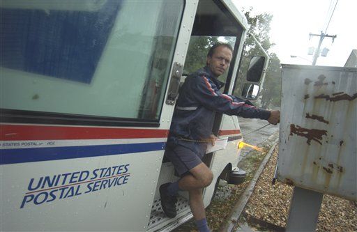Postman Busted for Delivering Mail Naked