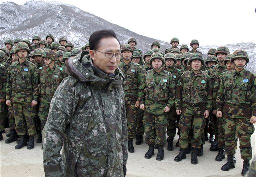 South Korea's President: We're Not Afraid of War