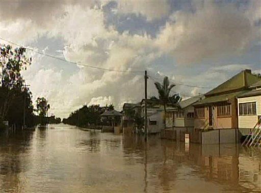 Australian City Cut Off by Flood