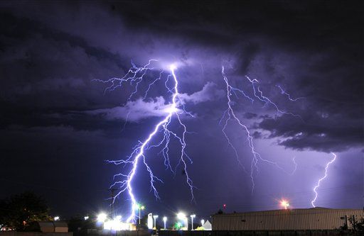 Thunderstorms Spawn Antimatter