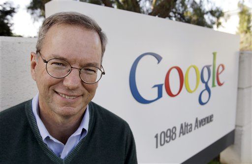 Eric Schmidt Out as Google CEO—With $334M Payday