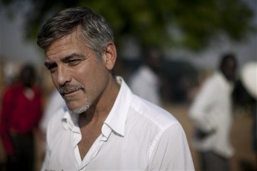 George Clooney Gets, Beats Malaria