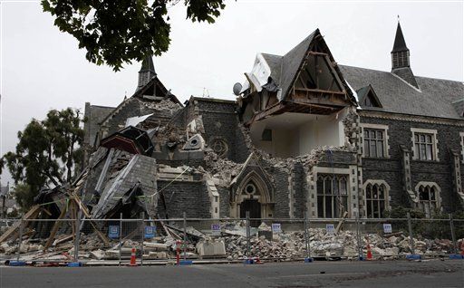 Christchurch Earthquake Death Toll Hits 65