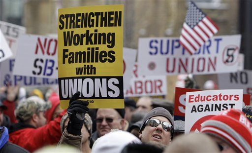 State Vs. Unions Fight Now Playing in Ohio, Too
