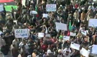 First Western City Falls to Libyan Protesters