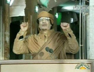 Moammar Gadhafi Addresses Supporters in Libya: 'Get Ready to Fight,' 'We Can Triumph Over Enemies'