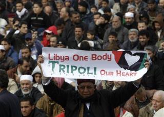 Libya Protests: Moammar Gadhafi's Security Forces Crack Down on Protesters in Tripoli