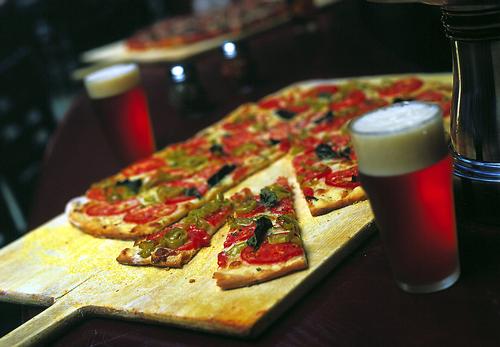 What Do You Get When You Mix Pizza and Beer?