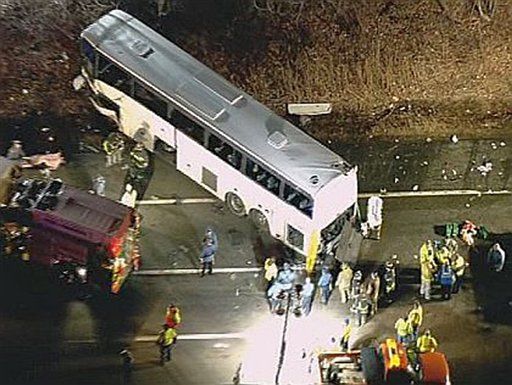 Driver Dies in Second NY Tour Bus Crash