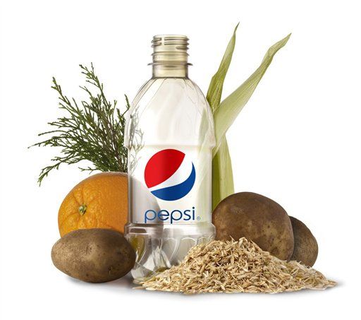 Pepsi Designs 100% Plant-Based Bottle