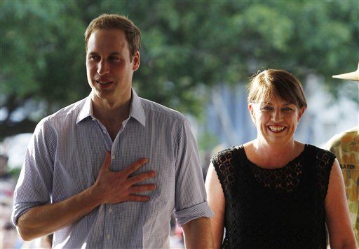 Prince William Hints at Honeymoon in Australia