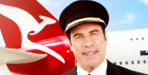 John Travolta Qantas Video: Crew Peeved by 'Capt. Travolta' Safety Video