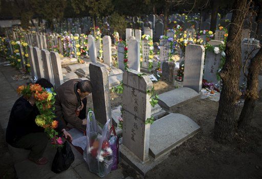 China Cities Running Out of Room for Dead