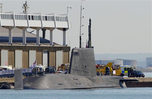 British Sailor on Nuclear Submarine Fatally Shoots Crew Member, Wounds Another
