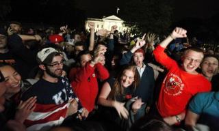 Osama bin Laden Dead: Crowds Celebrate Outside White House