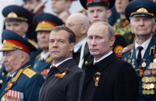 Cracks Form in Partnership Between Russia's President Dmitry Medvedev and Prime Minister Vladimir Putin