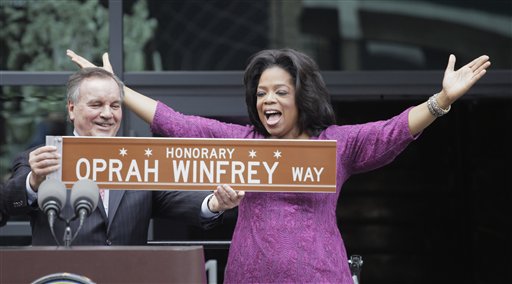 Chicago Mayor Richard Daley Gives Oprah Winfrey Big Parting Gift: 'Oprah Winfrey Way'