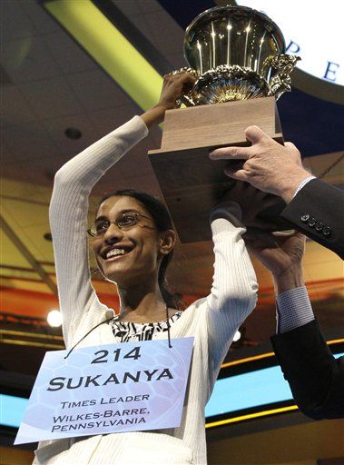 Sukanya Roy Wins Scripps National Spelling Bee on 'Cymotrichous'
