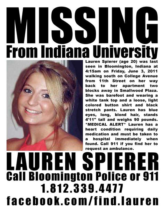 Lauren Spierer: Search for Missing Indiana University Student Consumes Campus