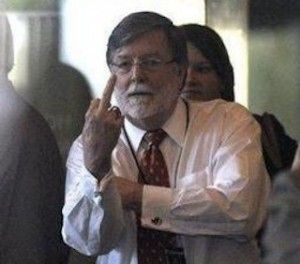 Cheney Mason Middle Finger: Casey Anthony Defense Attorney Flips Off Media While Celebrating Verdict