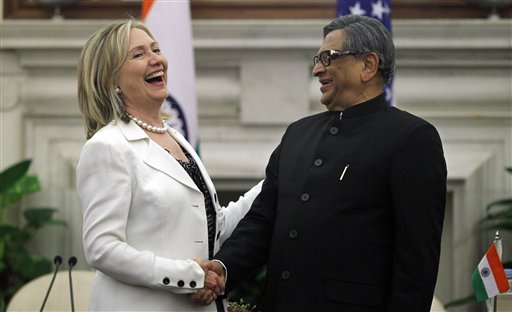 Hillary Clinton in India: US Secretary Pledges Support for Counterterrorism