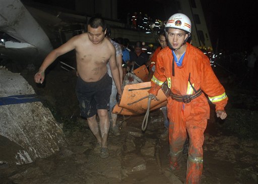China Train Crash: Girl Rescued From Wreckage