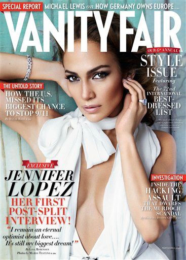 Jennifer Lopez Vanity Fair Interview: Marriage to Marc Anthony Got 'Tough' When She Went Back to Work