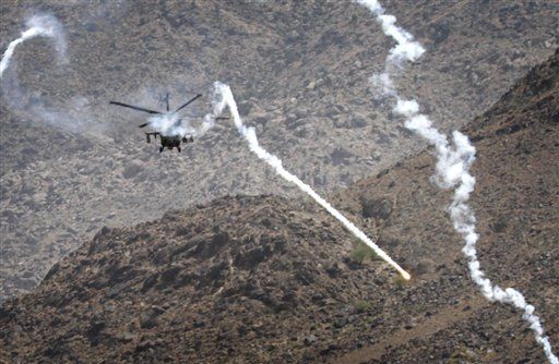 NATO Strikes Kill Taliban HeliCopter Shooters