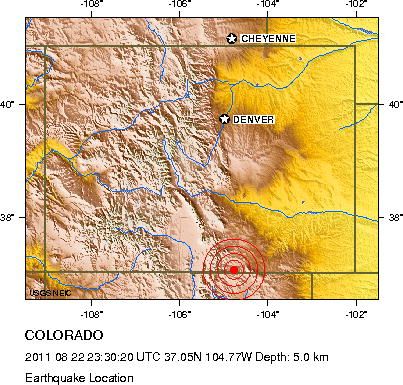 Largest Quake Since 1973 Rocks Colorado