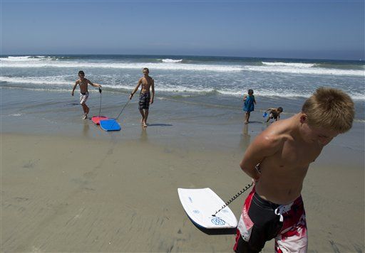 Great White Shark Spotted Among San Diego Surfers?