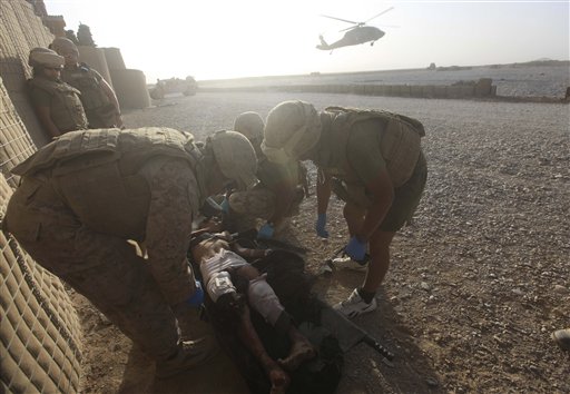 Afghan Bombing Injures 77 Americans