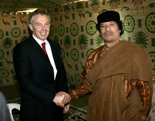 Tony Blair Lobbied Gadhafi for JP Morgan: Telegraph