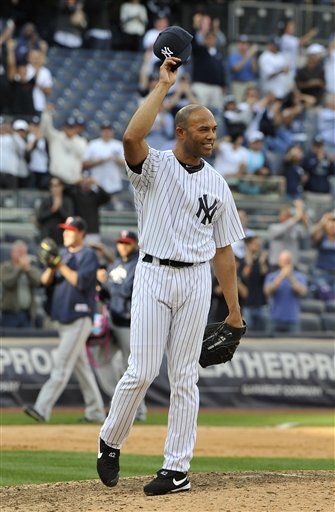 New York Yankees Reliever Mariano Rivera Beats All-Time Saves Record