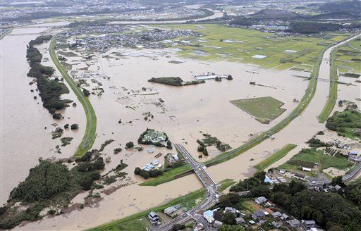 Typhoon Roke Clears Japan, Leaving 16 Dead or Missing But Fukushima Dai-ichi Nuclear Power Plant Mostly Unharmed