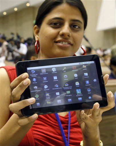 India Launches $35 Tablet