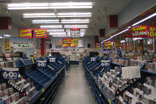 CD Sales Drop 20%