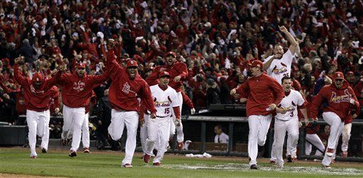 World Series Goes to Game 7 After Cardinals Beat Rangers in Extra Innings