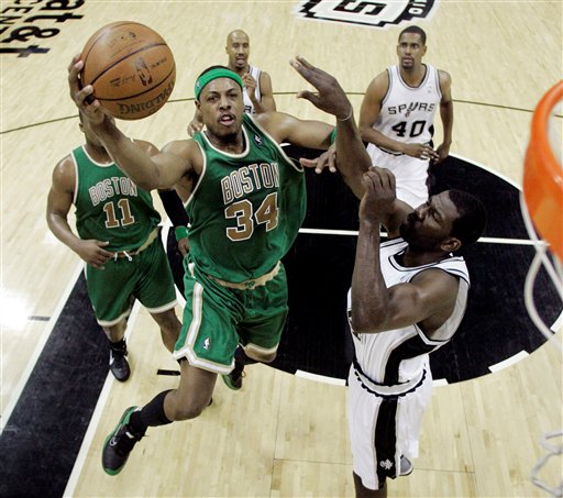 Pierce, Celtics Top Spurs 93-91