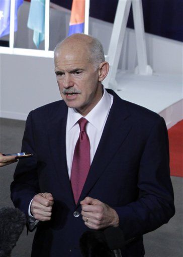 Chance of Greek PM George Papandreou Losing Tomorrow's Confidence Vote: High