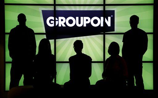 Groupon Shares Going Gangbusters on Day One