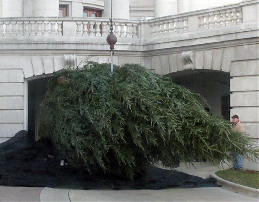 Scott Walker Rechristens 'Holiday Tree' a 'Christmas Tree'