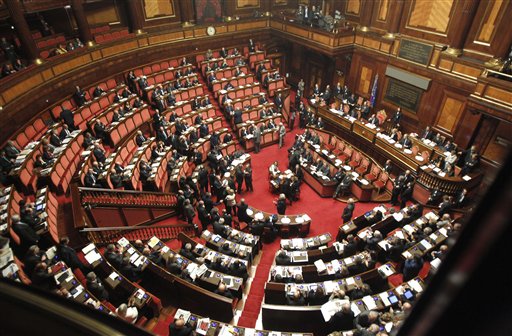 Italy Senate Passes Economic Reform Bill; Silvio Berlusconi Nears Exit