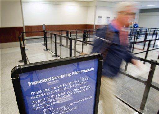 How Lucky! Elite Fliers Get Less-Awful Screenings