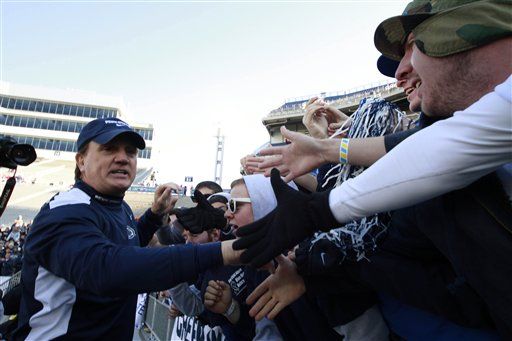 Emotional Day at Penn State as Game Goes On
