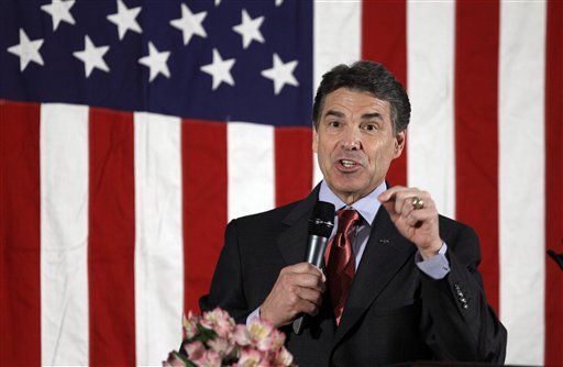Rick Perry Event Bans Illegal Immigrants