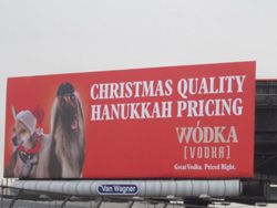 'Anti-Semitic' Hanukkah Vodka Ad Pulled