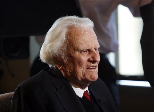Evangelist Billy Graham, 93, Is Hospitalized in North Carolina