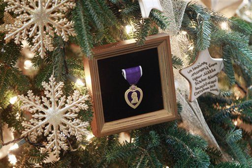 Purple Heart Ornaments Sent to Dead Marines