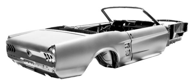 Ford Hawking New '67 Mustang Shells